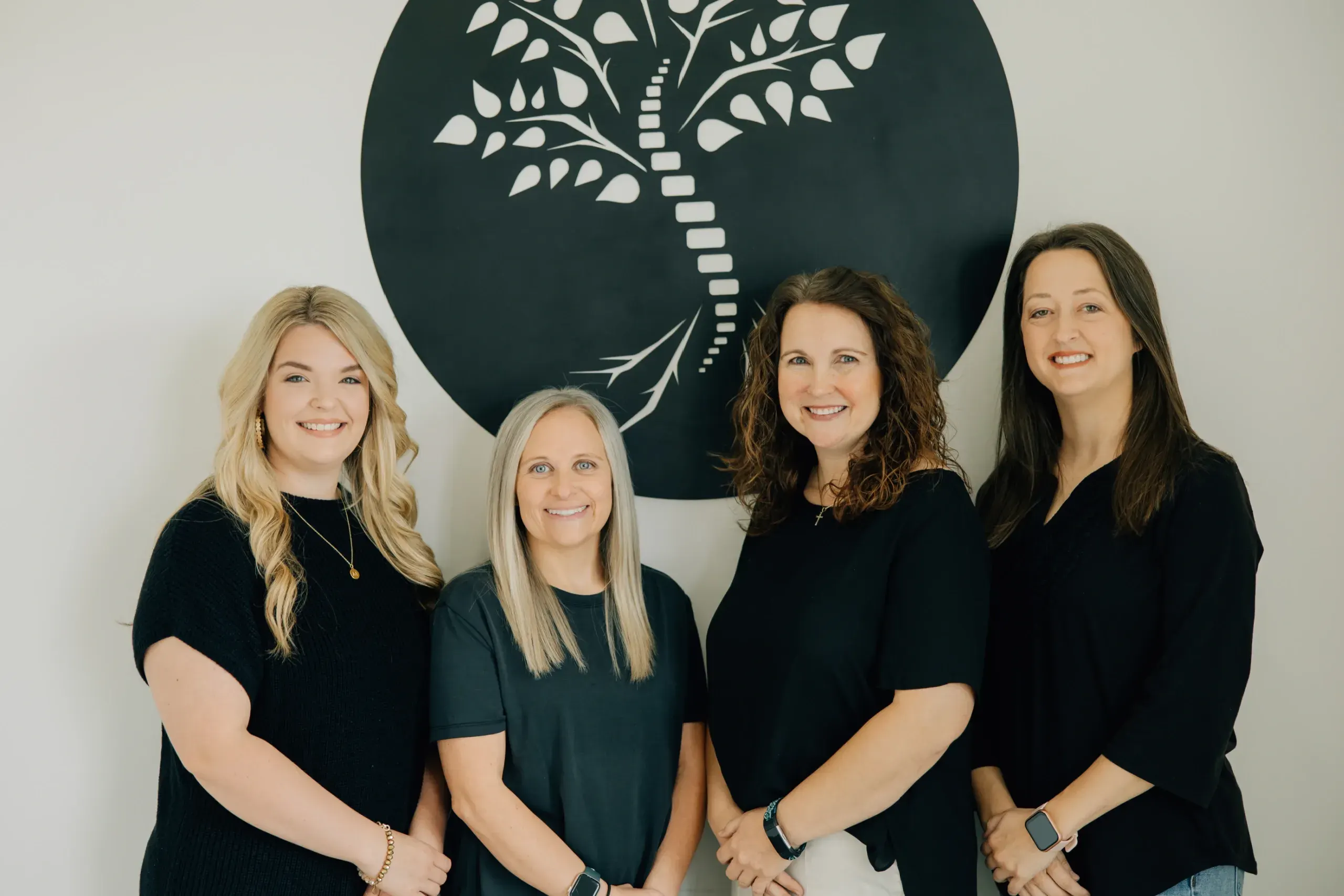 Chiropractor consulting with a patient about spinal health in Alma GA
